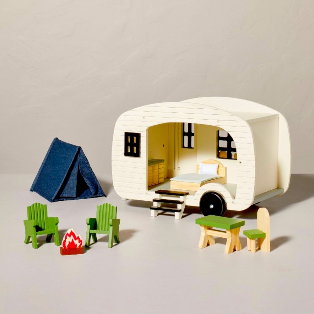 NEW Hearth & Hand With Magnolia Toy Camper Dollhouse Set